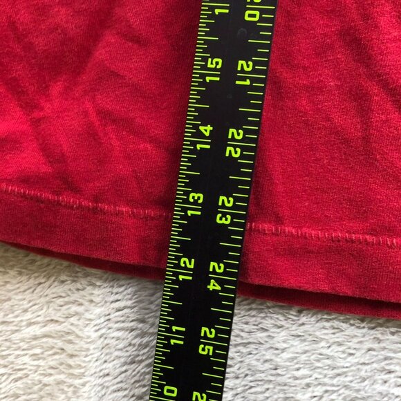 Abercrombie & Fitch Mens T-Shirt Small Long Sleeve Muscle Top Classic Red Casual - Picture 3 of 14